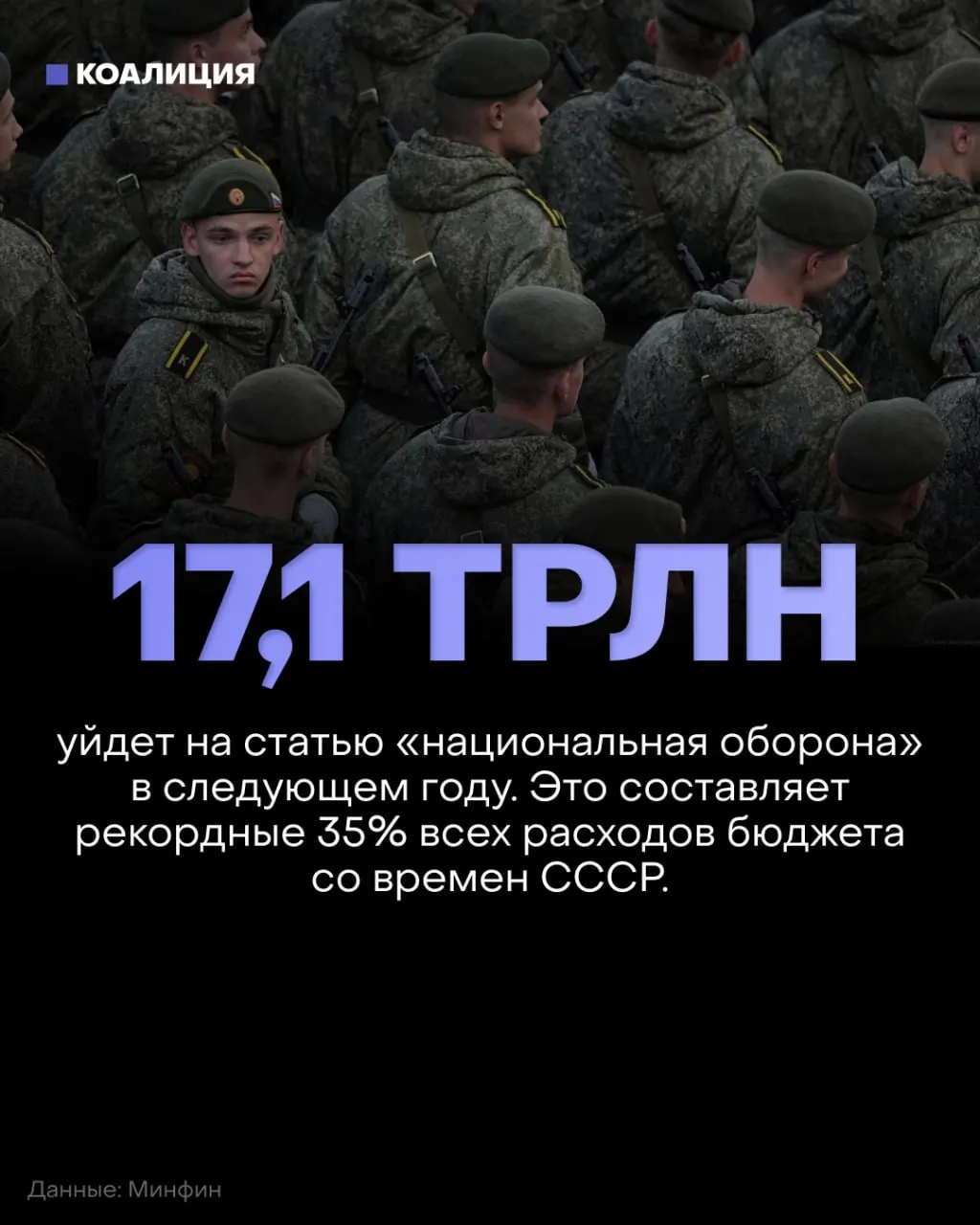 Правительство объявило о рекордном бюджете на оборону и снижении финансирования социальной сферы.