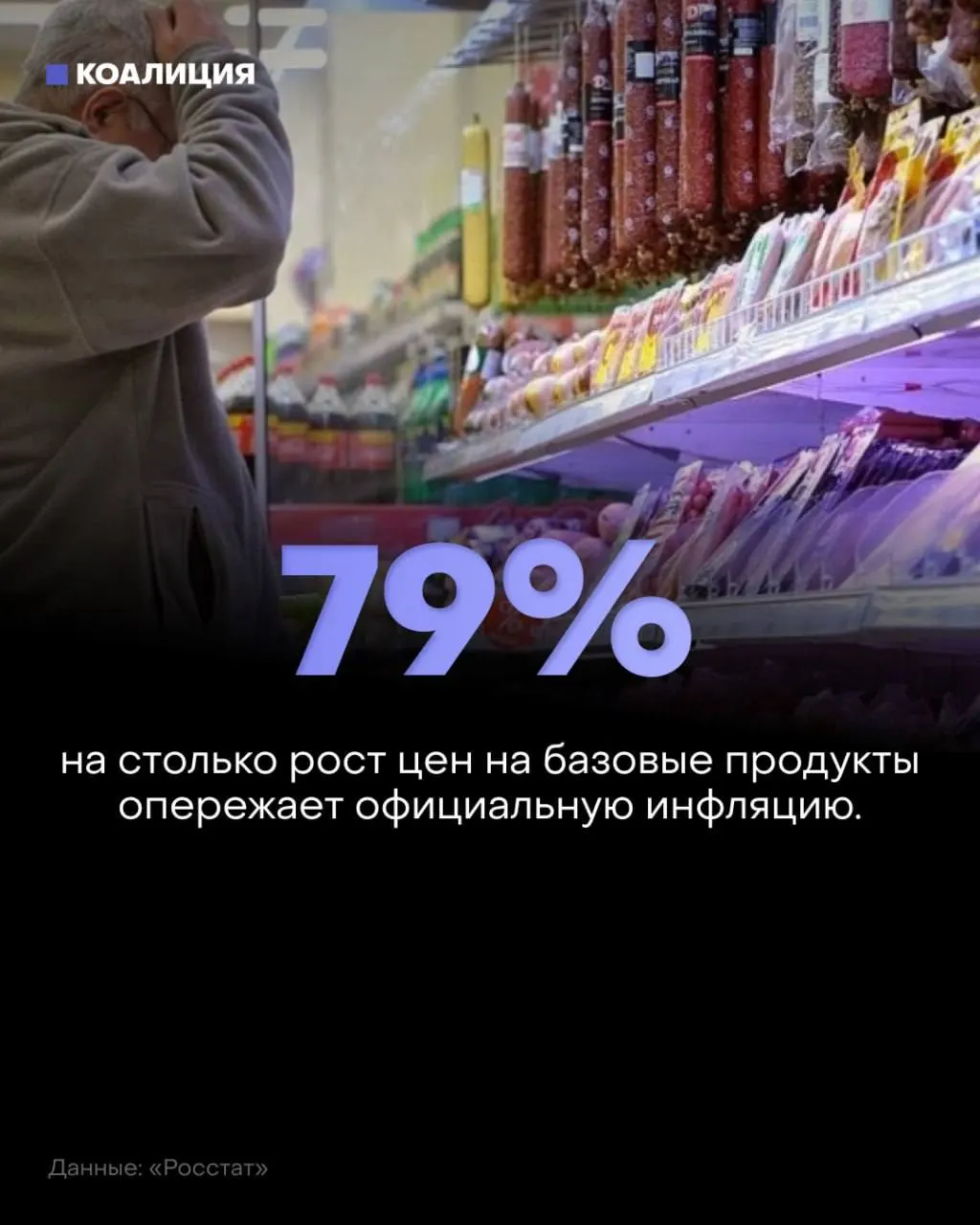 Базовый набор продуктов за январь–июль подорожал на 8,5%, расход на еду достигает рекордного уровня, люди экономят на покупках в магазинах рядом с домом.